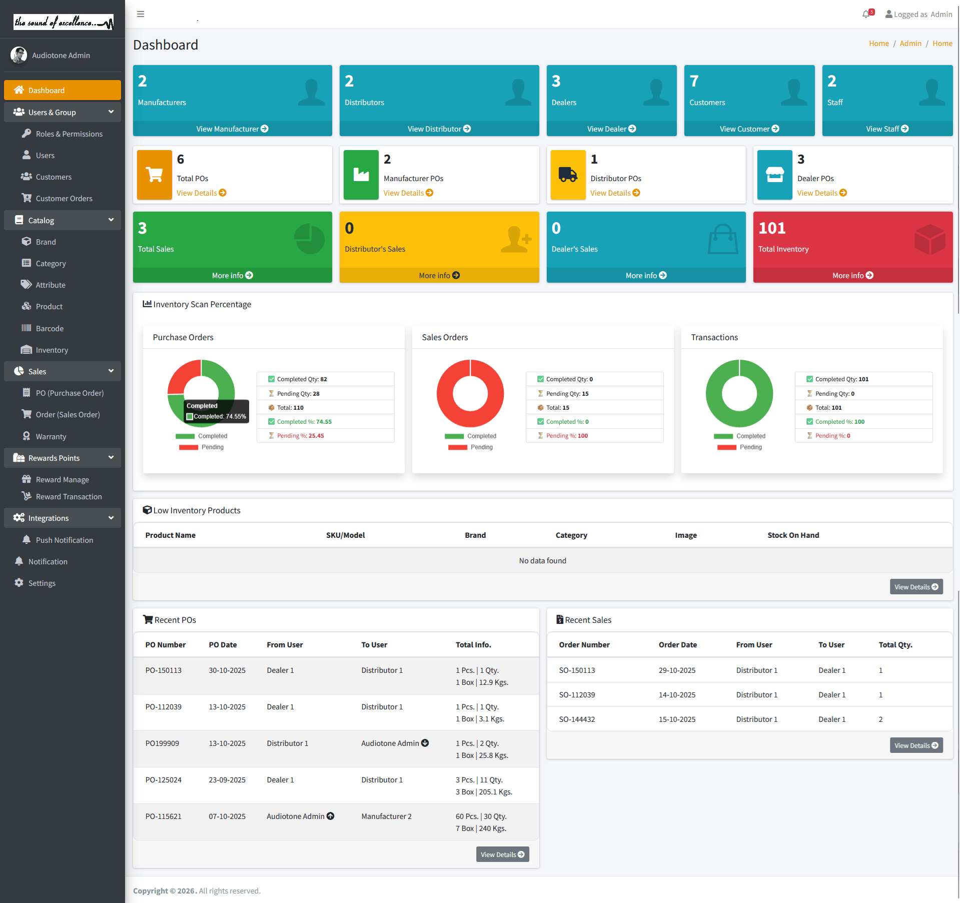 Importer ERP CRM