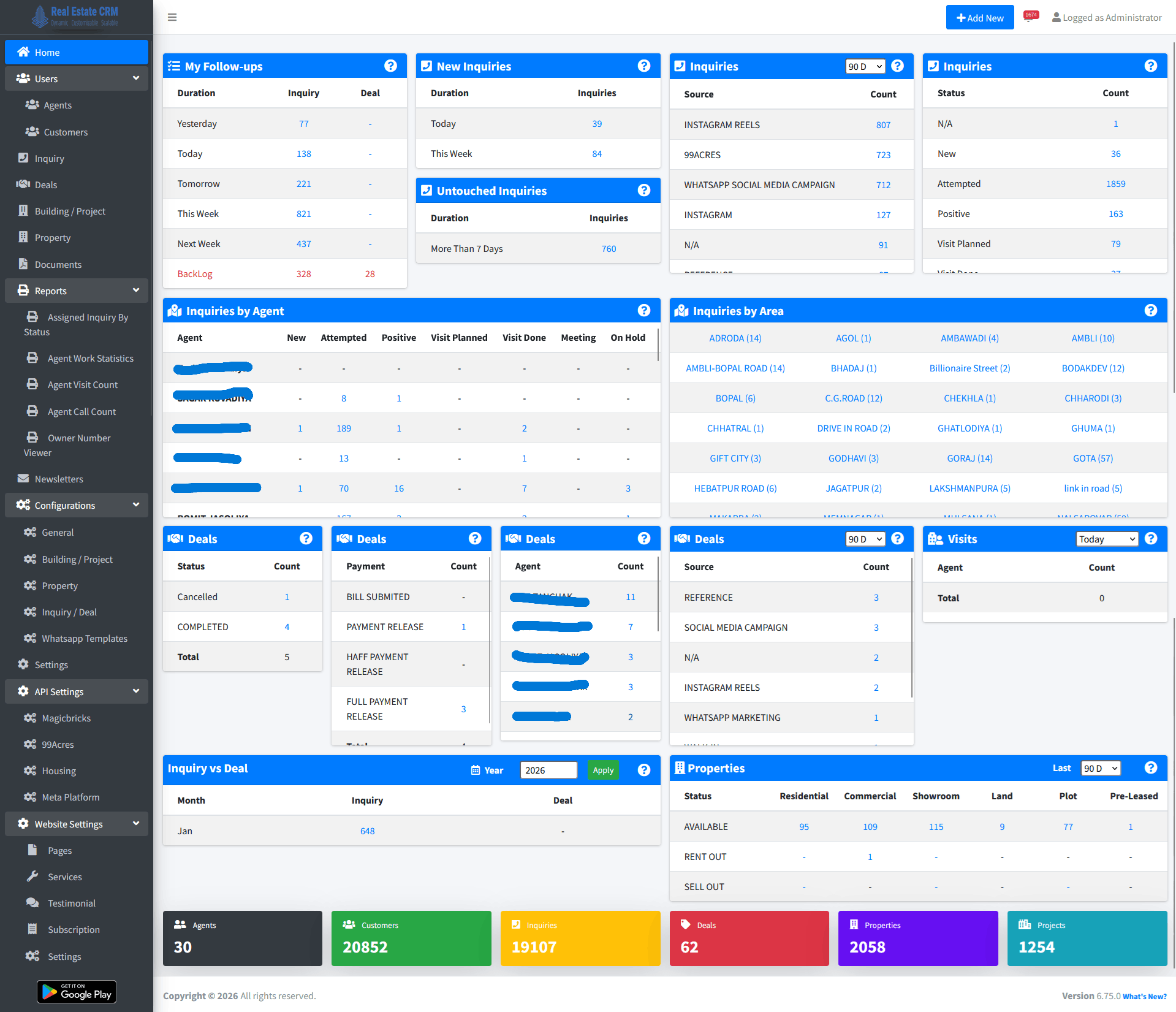 Real Estate CRM
