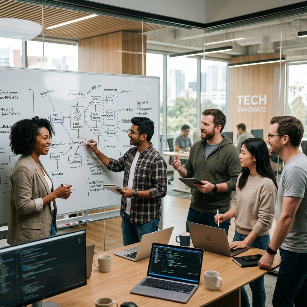 Tech Celerity team collaboration
