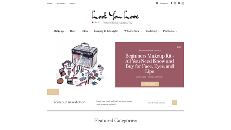 Look You Love, Online Beauty Blog