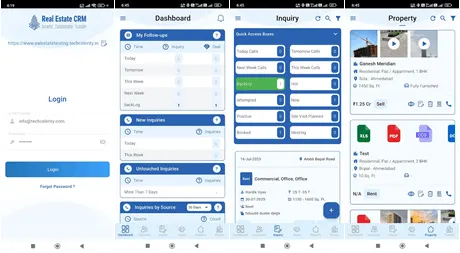 RE CRM App, Real Estate
