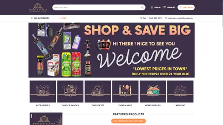 Tobacco Outlet, Online Retail E-Commerce