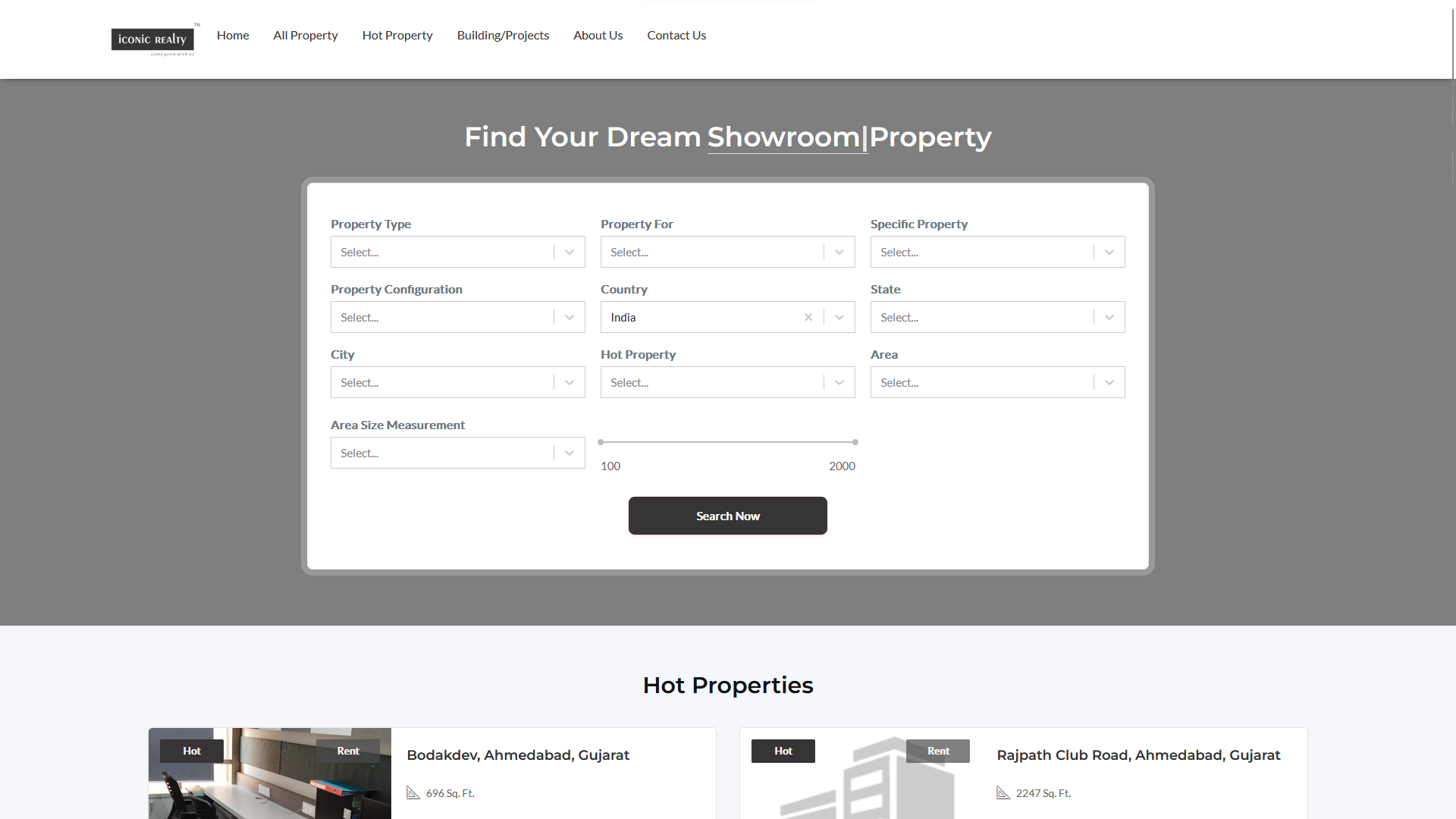 Iconic Realty - Real Estate Property Dealer, Broker, & Agent Website
