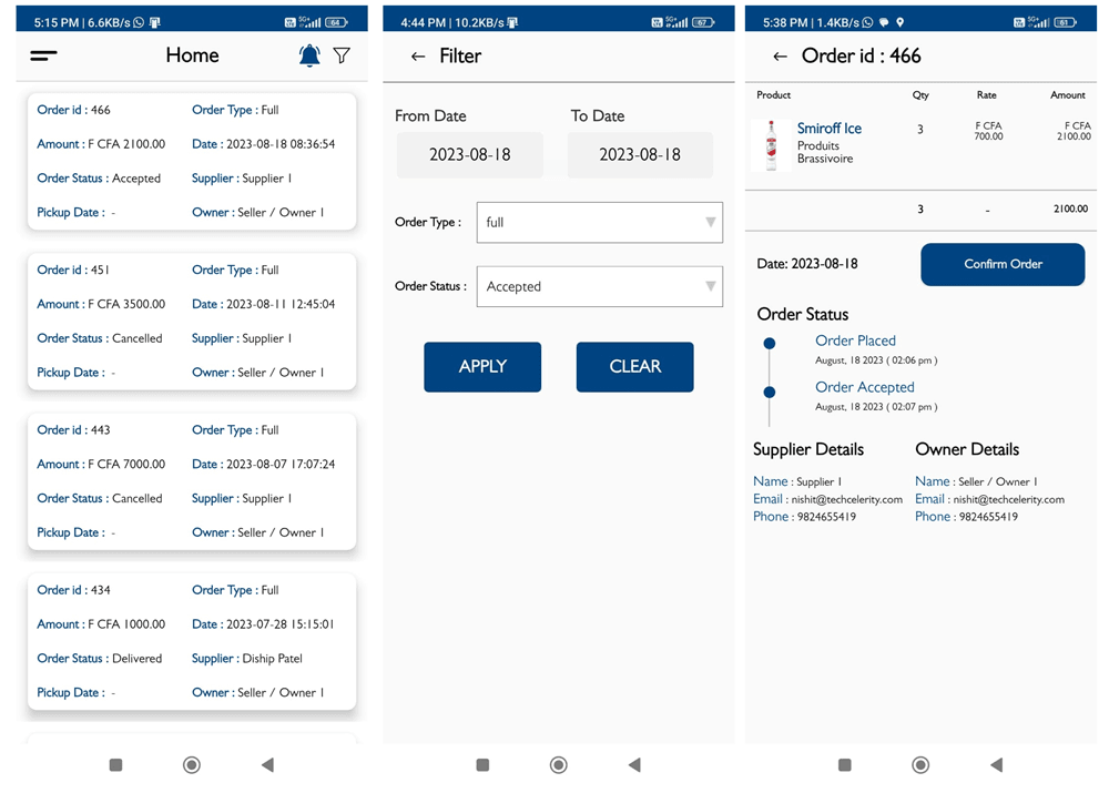 Djalee POS - Delivery Agent App