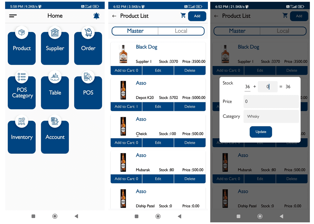 Djalee POS - Retailer App