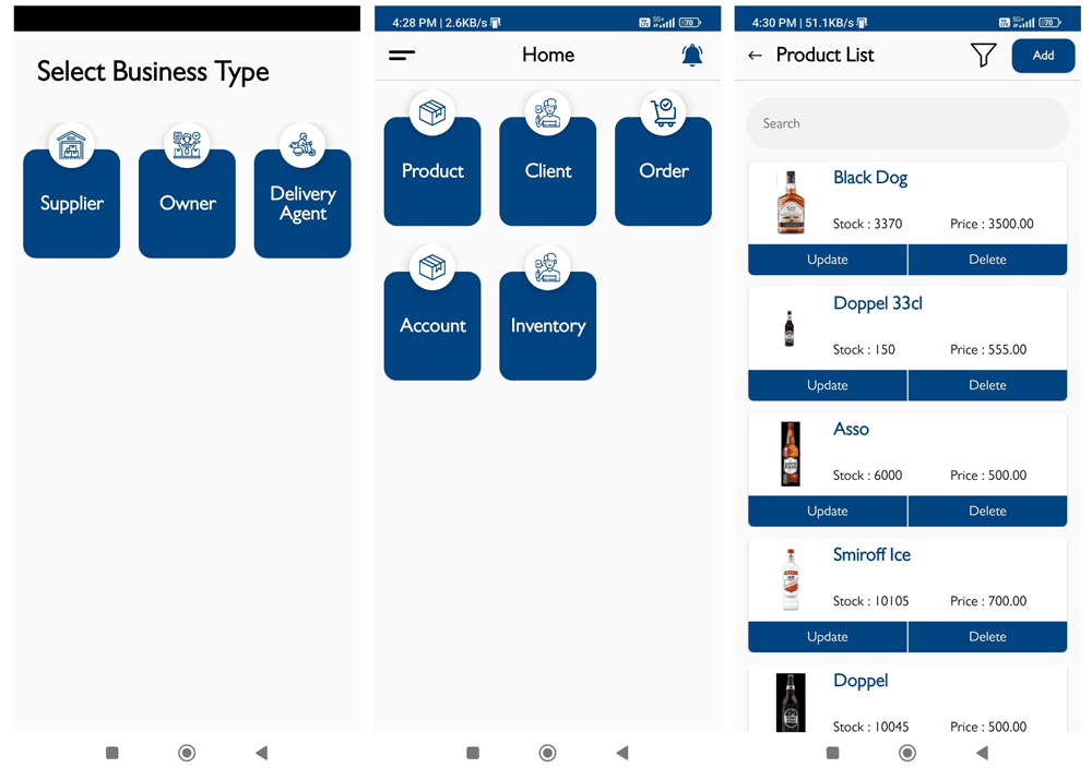 Djalee POS - Supplier